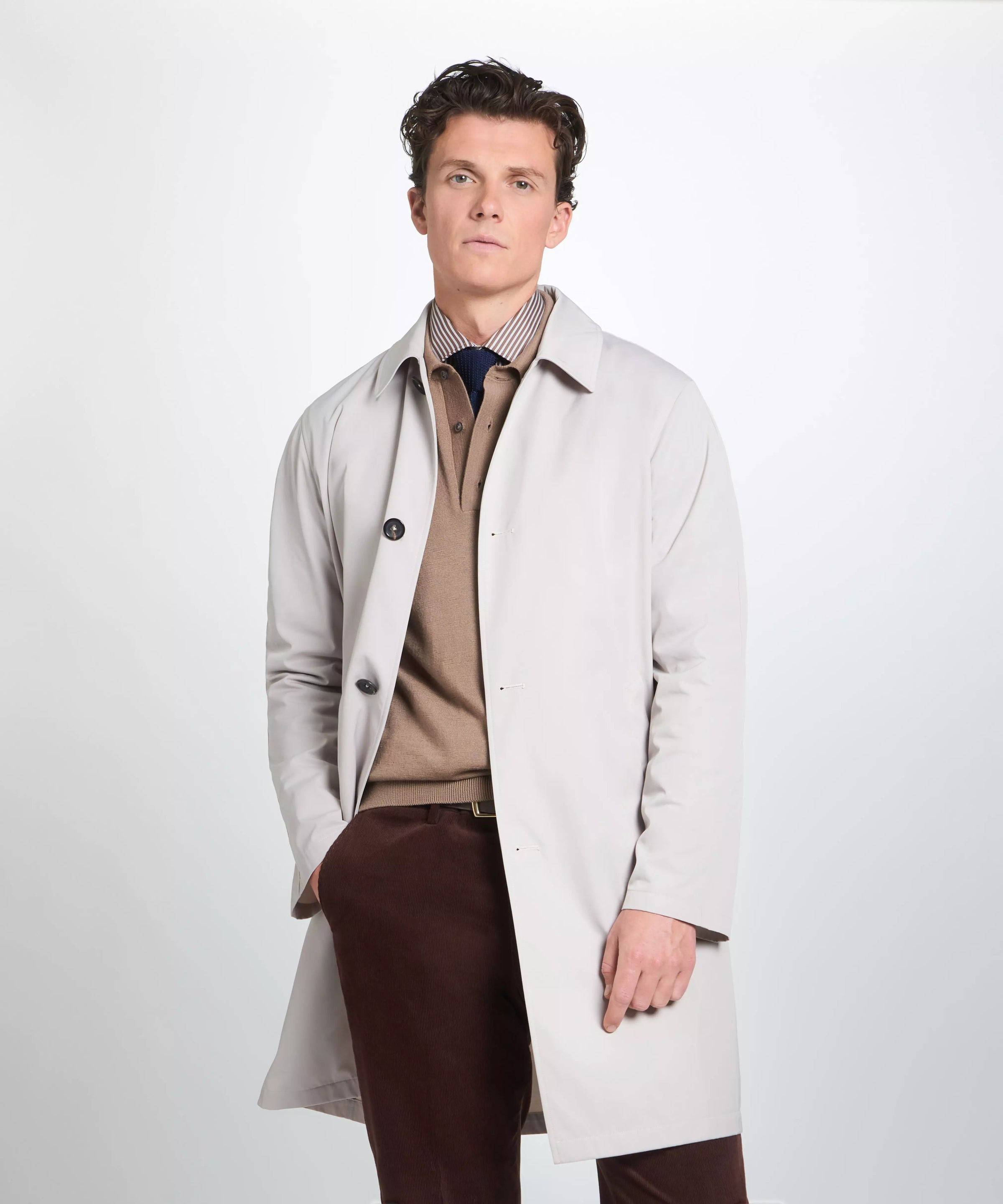 Stone Unlined Modern Mac