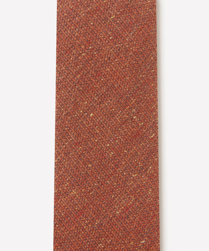 Brick Textured Slub Silk Tie