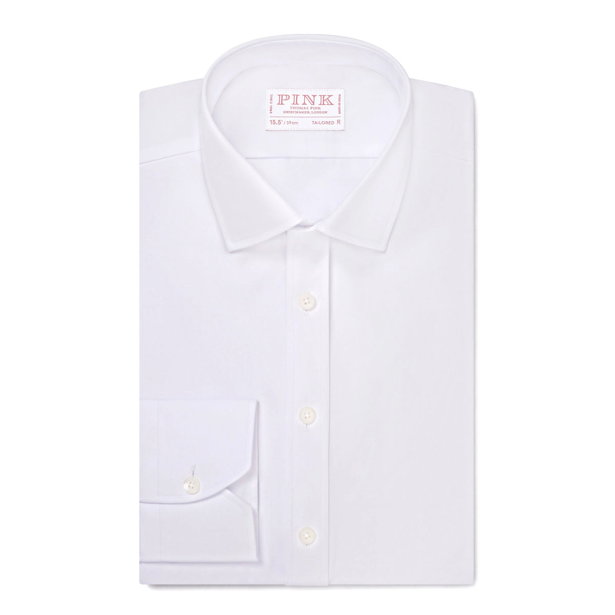 White Slim Fit Formal Ramses Poplin Shirt